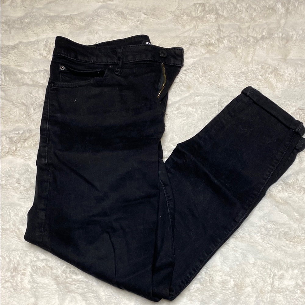 Express Black Skinny Jeans with Modern Fit